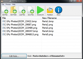 Rename Multiple Files screenshot