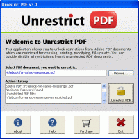 Unlock PDF screenshot