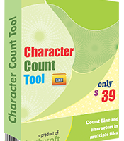 Character Count Tool screenshot