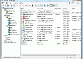 Portable EF StartUp Manager screenshot