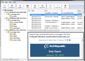 IncrediMail Export Data to Thunderbird screenshot