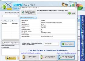 Bulk SMS Mobile Marketing Tool screenshot