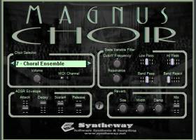 Magnus Choir VST screenshot