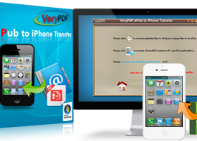 VeryPDF ePub to iPhone Transfer screenshot