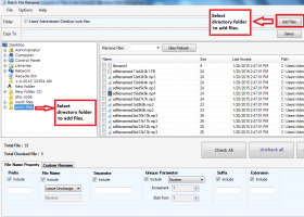 Batch File Rename Software screenshot