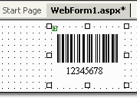 ASP.NET GS1 DataBar Web Server Control screenshot