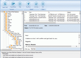 NSF Email Converter screenshot