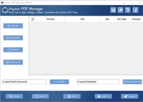 PDF Manager screenshot