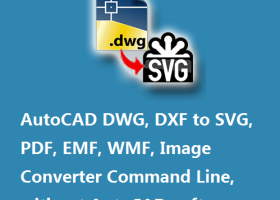 VeryUtils DWG to SVG Converter Command Line screenshot