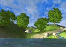 Beautiful Forest Lake 3D Screen Saver screenshot