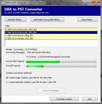 DBX to PST Download screenshot