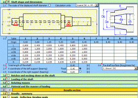 MITCalc Shafts Calculation screenshot