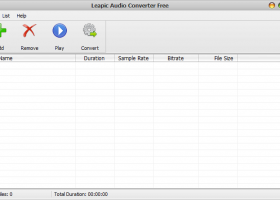 Leapic Audio Converter Free screenshot