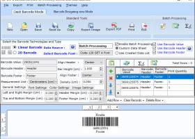 Retail Barcode Label Printing Tool screenshot