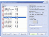 mini PDF to XLS Converter screenshot