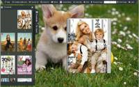 FlashBook Templates for Cute Dog Style screenshot