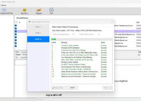 vMail PST to IMAP Migration screenshot
