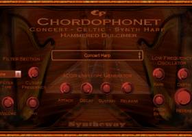 Chordophonet Harp Dulcimer VST VST3 AU screenshot