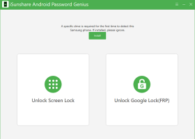 iSunshare Android Password Genius screenshot