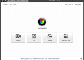 Honeycam screenshot