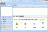 OLM to Outlook screenshot