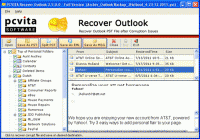 Recover Email from PST File screenshot