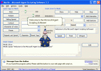 MS Agent Scripting Software screenshot
