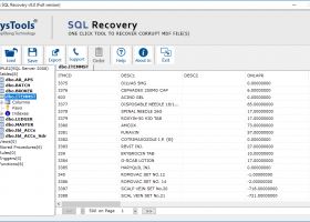 Advanced SQL Database Recovery screenshot