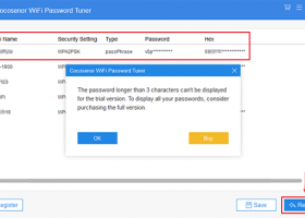 Cocosenor WiFi Password Tuner screenshot
