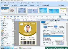 ID Card Badges Software screenshot