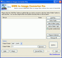 DWG to JPG Converter Pro 2010.6 screenshot