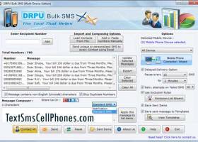 GSM Mobile Text Messaging Software screenshot