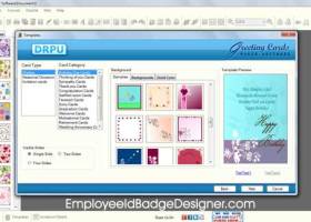 Greeting Card Designer Software screenshot