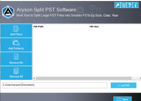PST Splitter screenshot