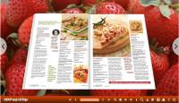 Strawberry Templates for 3D Flip Book screenshot