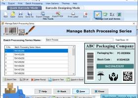 Shipping Barcode Maker Software screenshot