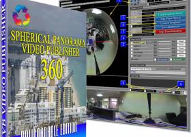 Spherical Panorama 360 Video Publisher Software screenshot