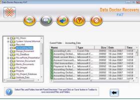Windows FAT Partition Data Recovery Ex screenshot