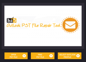 Hi5 Software Outlook PST File Repair screenshot