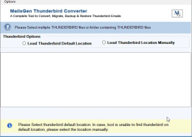 MailsGen Thunderbird Converter screenshot