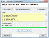 Convert Windows Live Mail to Mac Mail screenshot