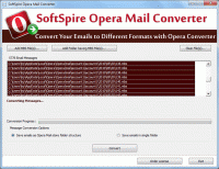 Opera Mail import Outlook PST screenshot