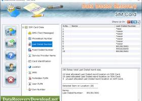 Sim Card Deleted SMS Rescue Tool screenshot