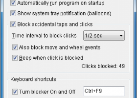 Touchpad Blocker screenshot