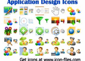 Application Design Icons screenshot