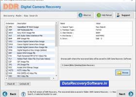 Camera Picture Recovery Software screenshot