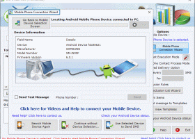Windows Bulk Text Messaging Software screenshot