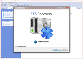 SoftAmbulance EFS Recovery screenshot