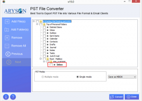 PST File Converter screenshot