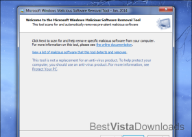 Windows Malicious Software Removal Tool - 64 bit screenshot